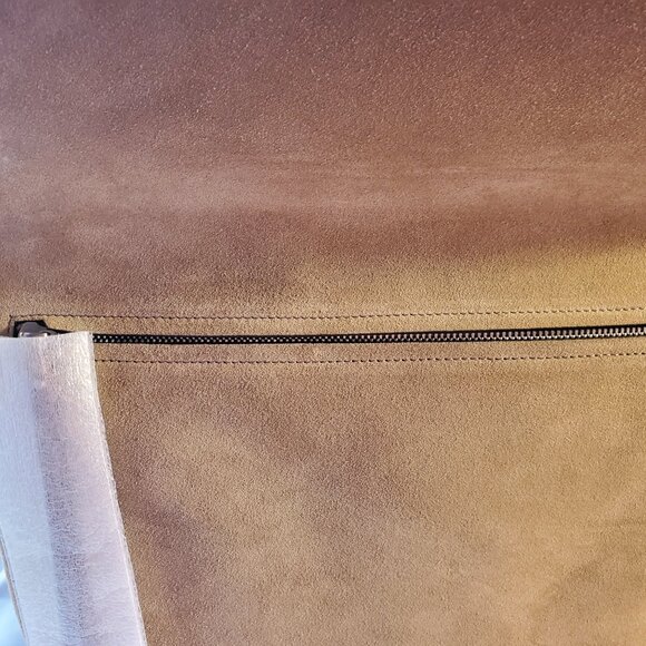 Michael Kors Suede Sedona Messenger and Wristlet - Picture 6 of 12